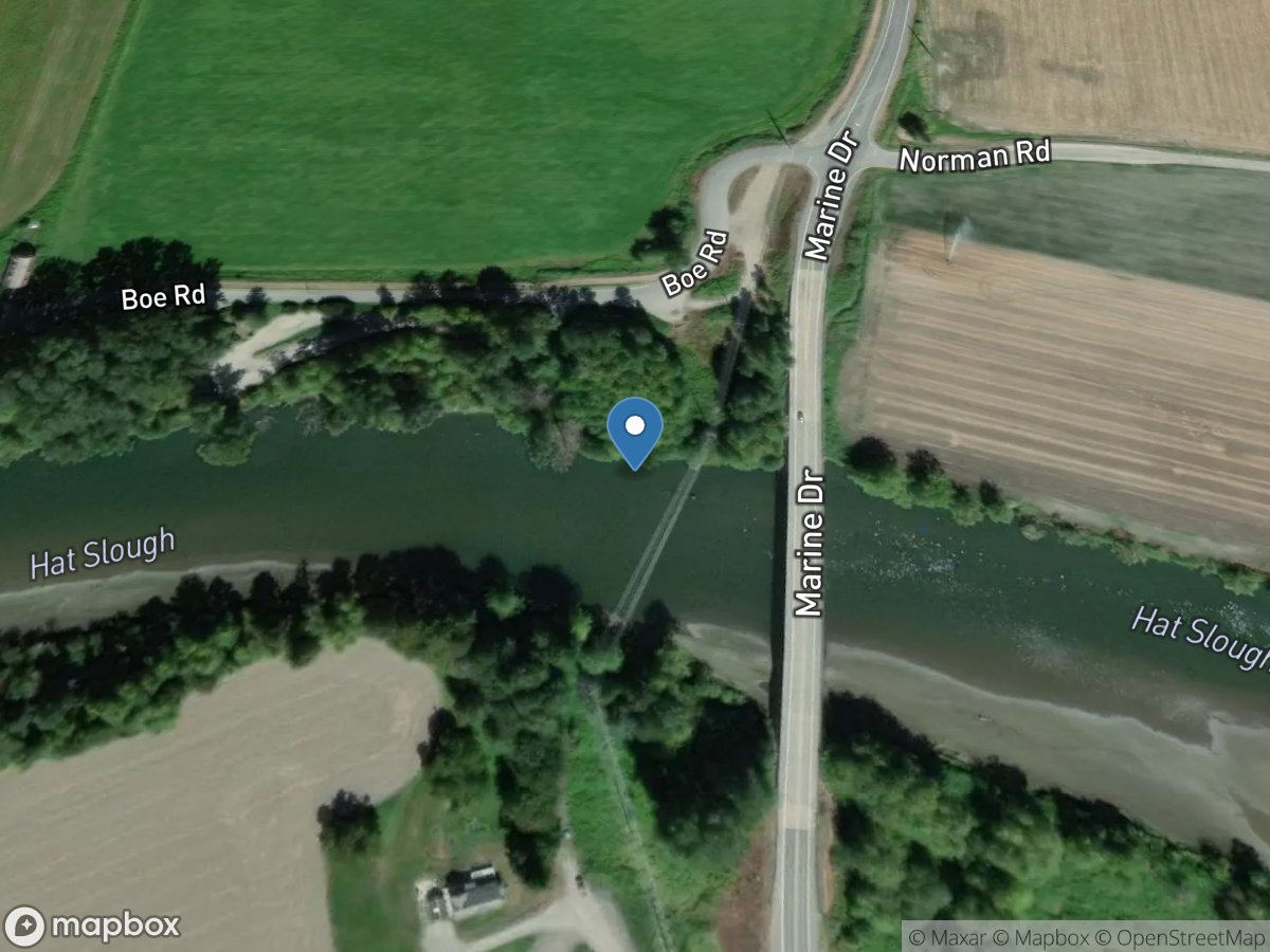 Stillaguamish River near Stanwood, WA location