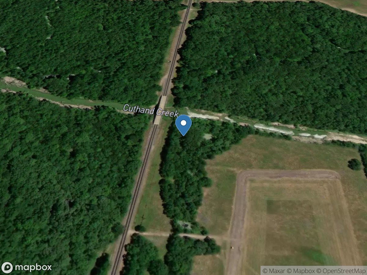 Cuthand Creek at FM 910 near Cuthand, TX location