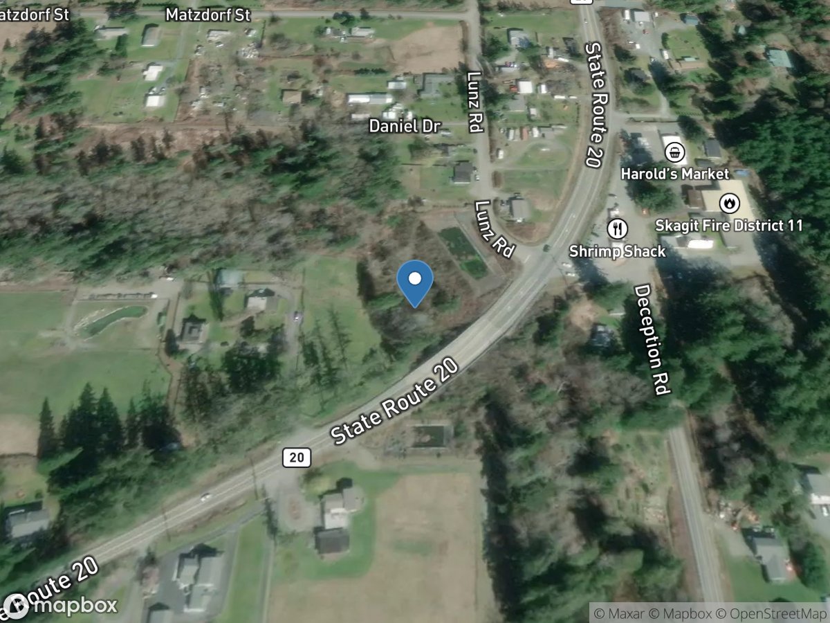 Unnamed Tributary at Dewey, WA location