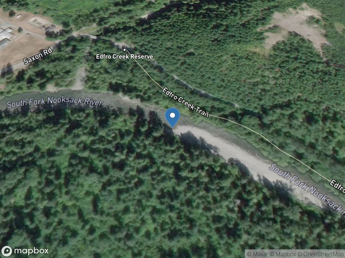 SF Noosack River at RM 14.5 near Wickersham, WA location