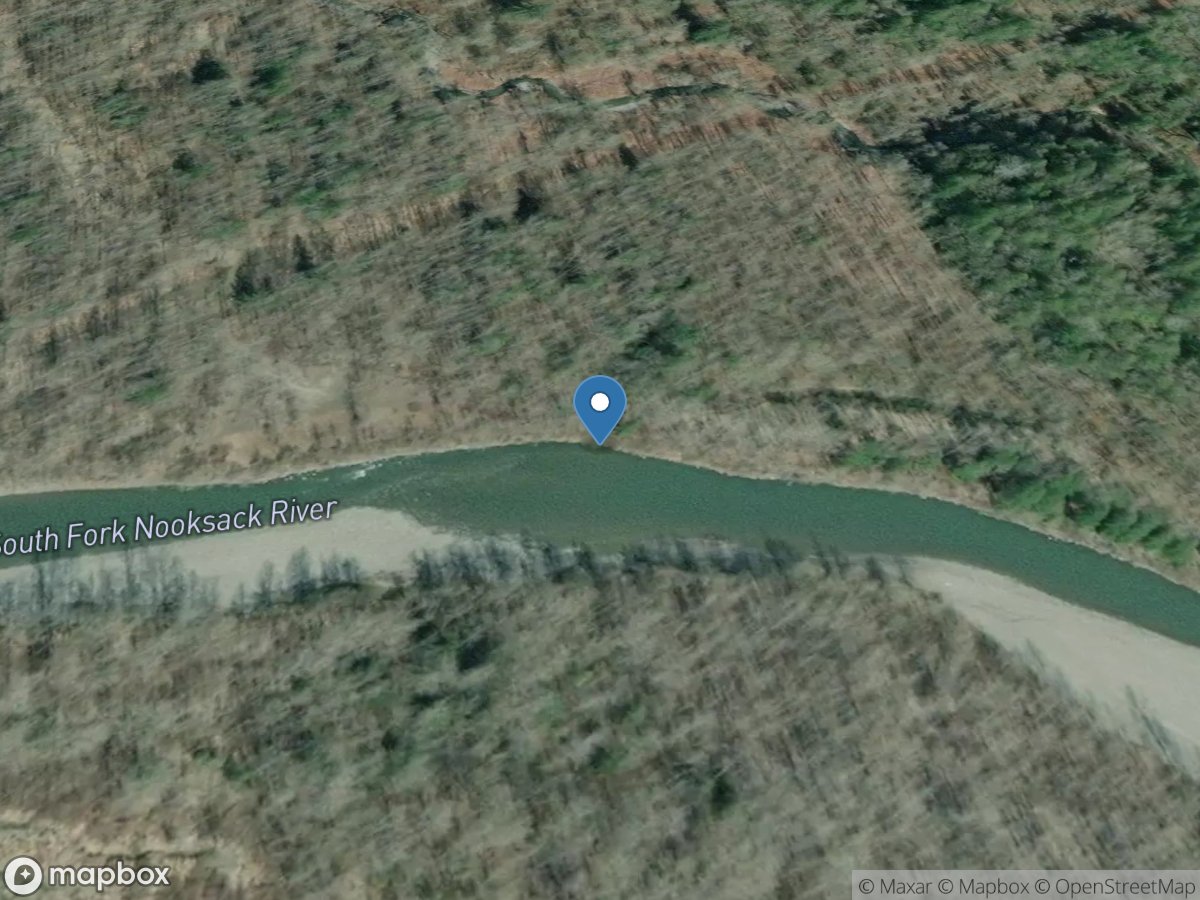 South Fork Nookack River at RM 10.2 near Acme, WA location