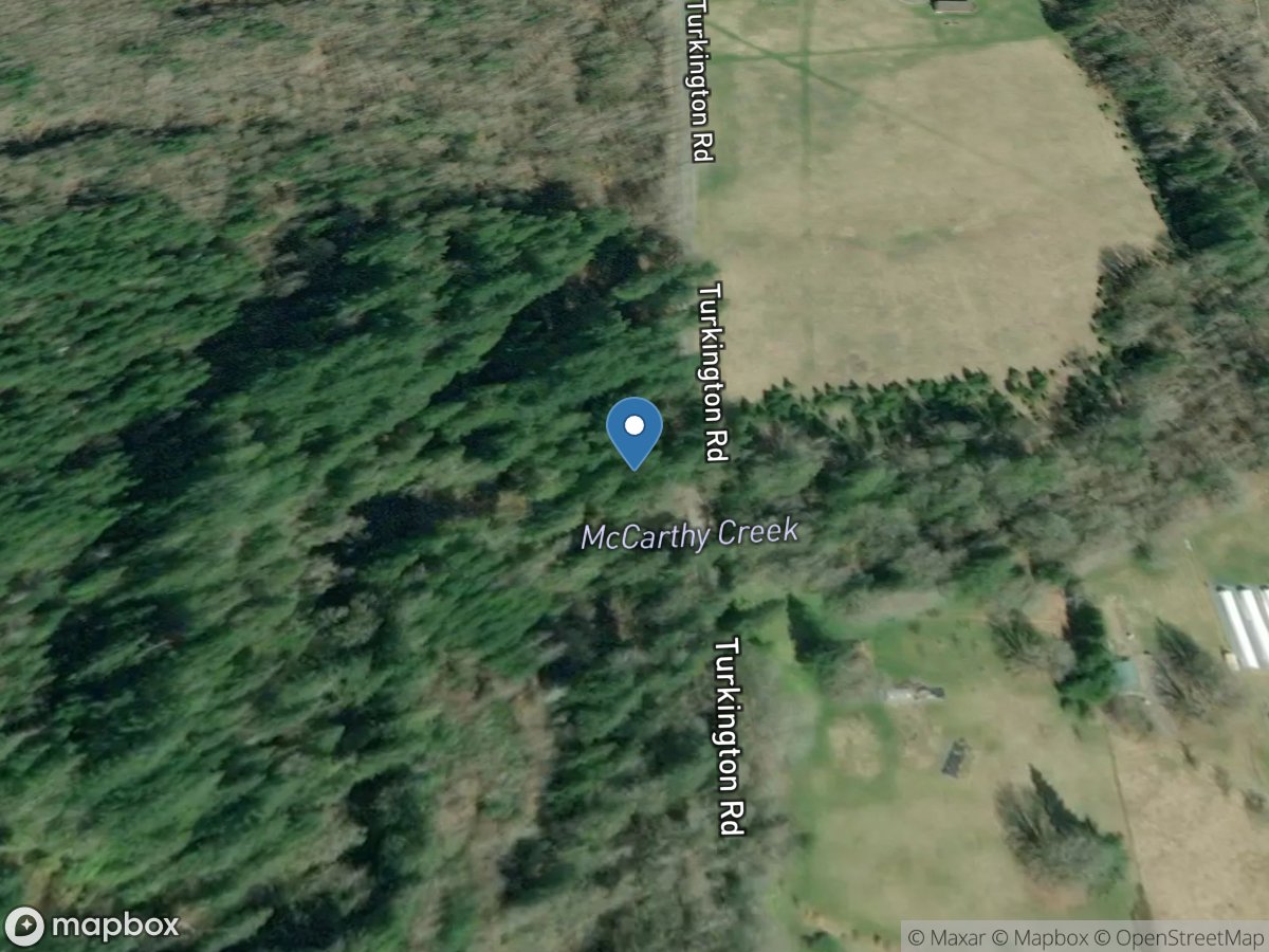 McCarty Creek at Turkington Road near Acme, WA location