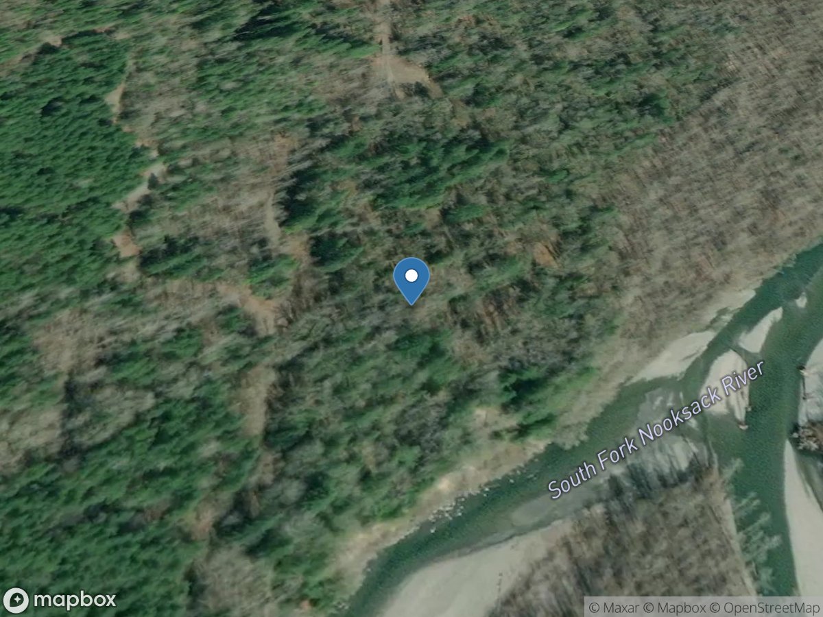 Unnamed Creek above Standard Creek near Van Zandt, WA location