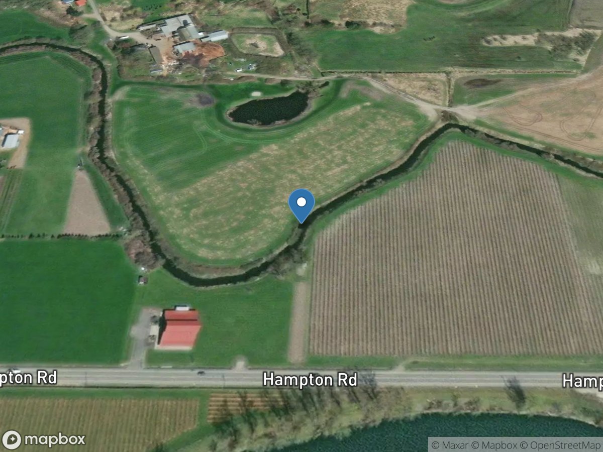 Kamm Creek near Lynden, WA location