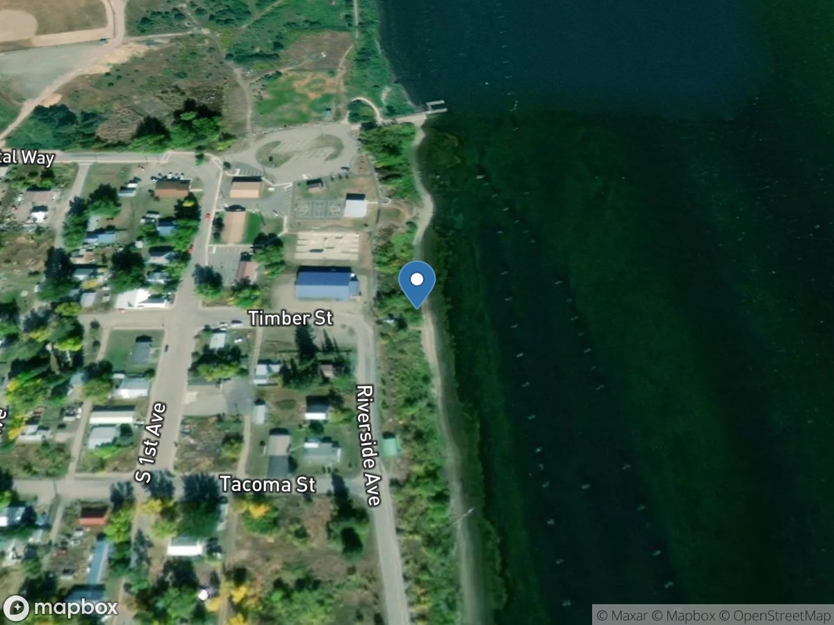 Pend Oreille River at Cusick, WA location