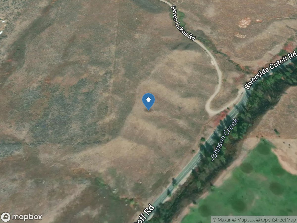 Johnson Creek near Riverside, WA location