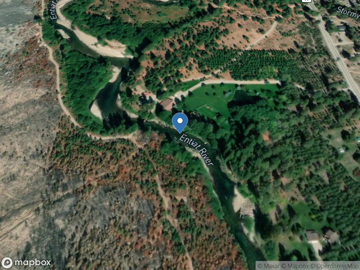 Entiat River near Ardenvoir, WA location