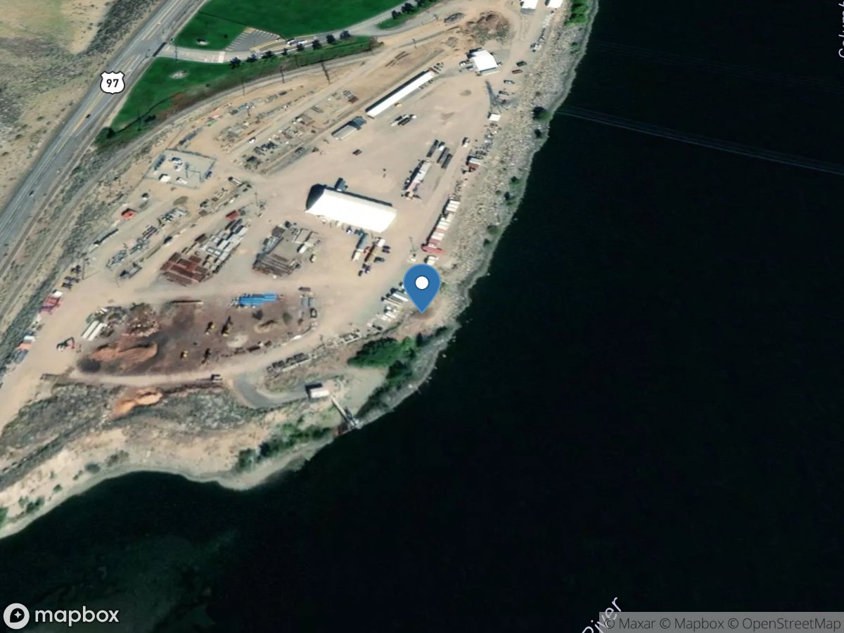 Columbia River at Rocky Reach DAM, WA location