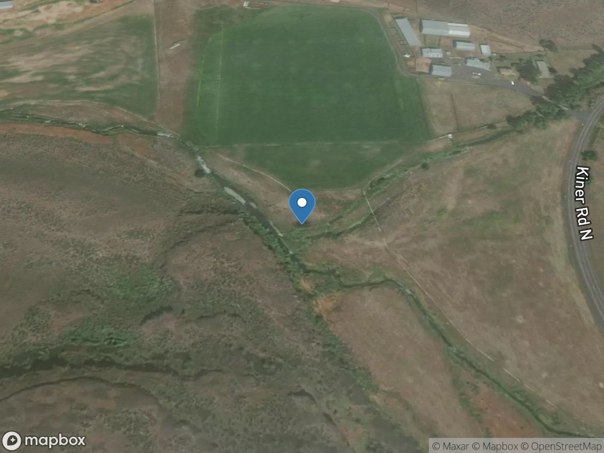 Wilson Creek below Corbett Draw near Almira, WA location