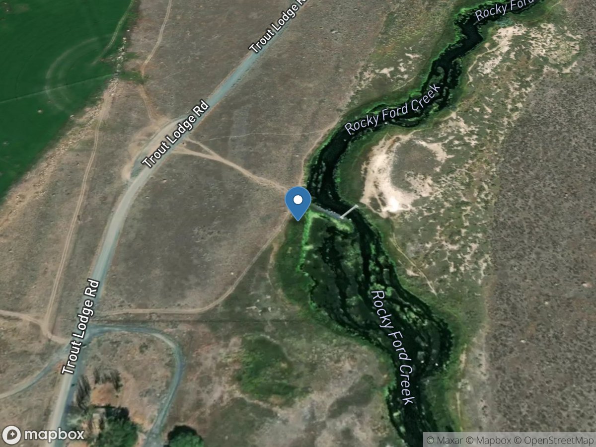 Rocky Ford Creek near Ephrata, WA location