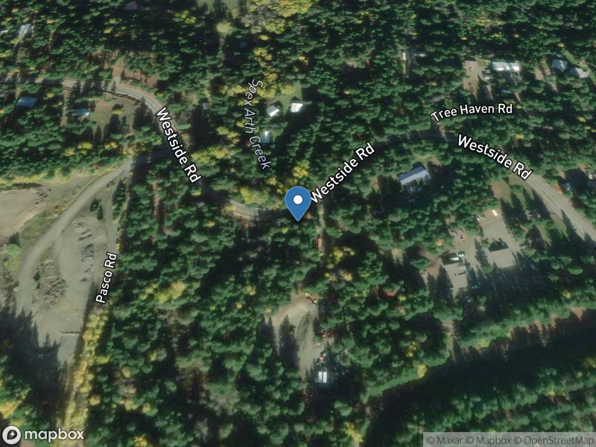 Spex Arth Creek at Westside Road near South Cle Elum, WA location