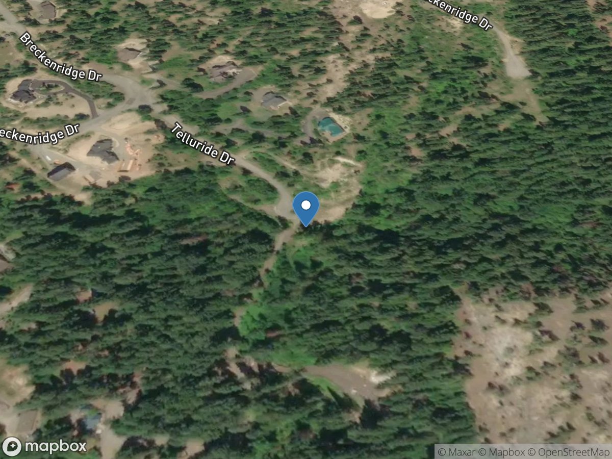 Spring Creek at Telluride Drive near Lakedale, WA location