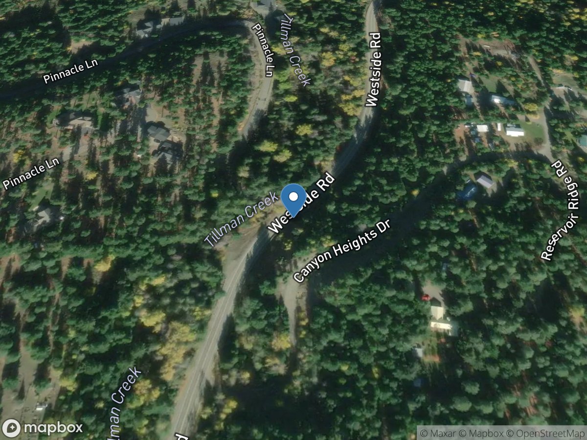 Tillman Creek below Main Canal near South Cle Elum, WA location