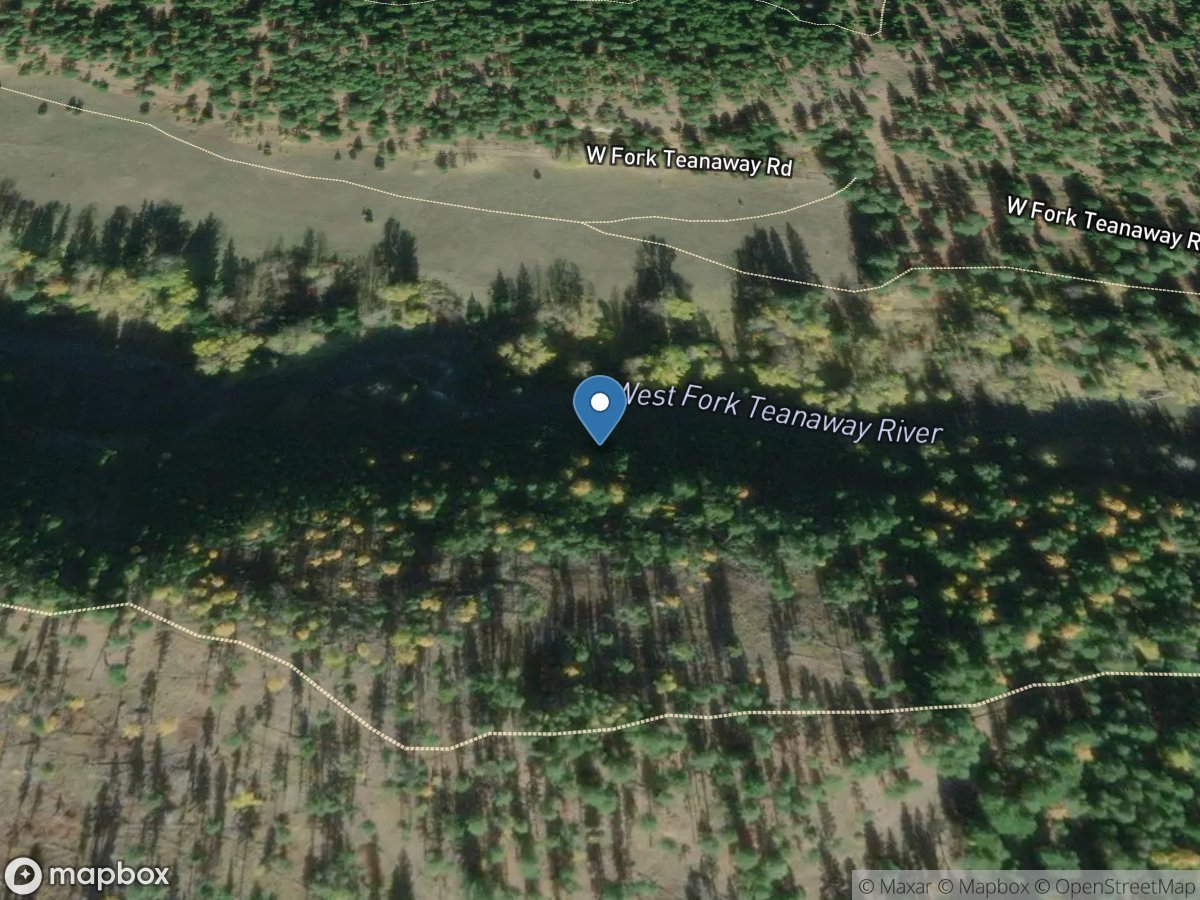 W.f. Teanaway River near Roslyn, WA location