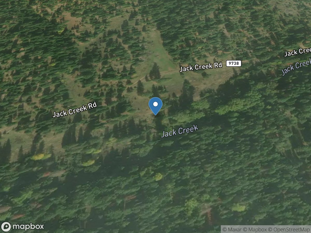 Jack Creek 1.6 MI Ups From Mouth near Cle Elum, WA location