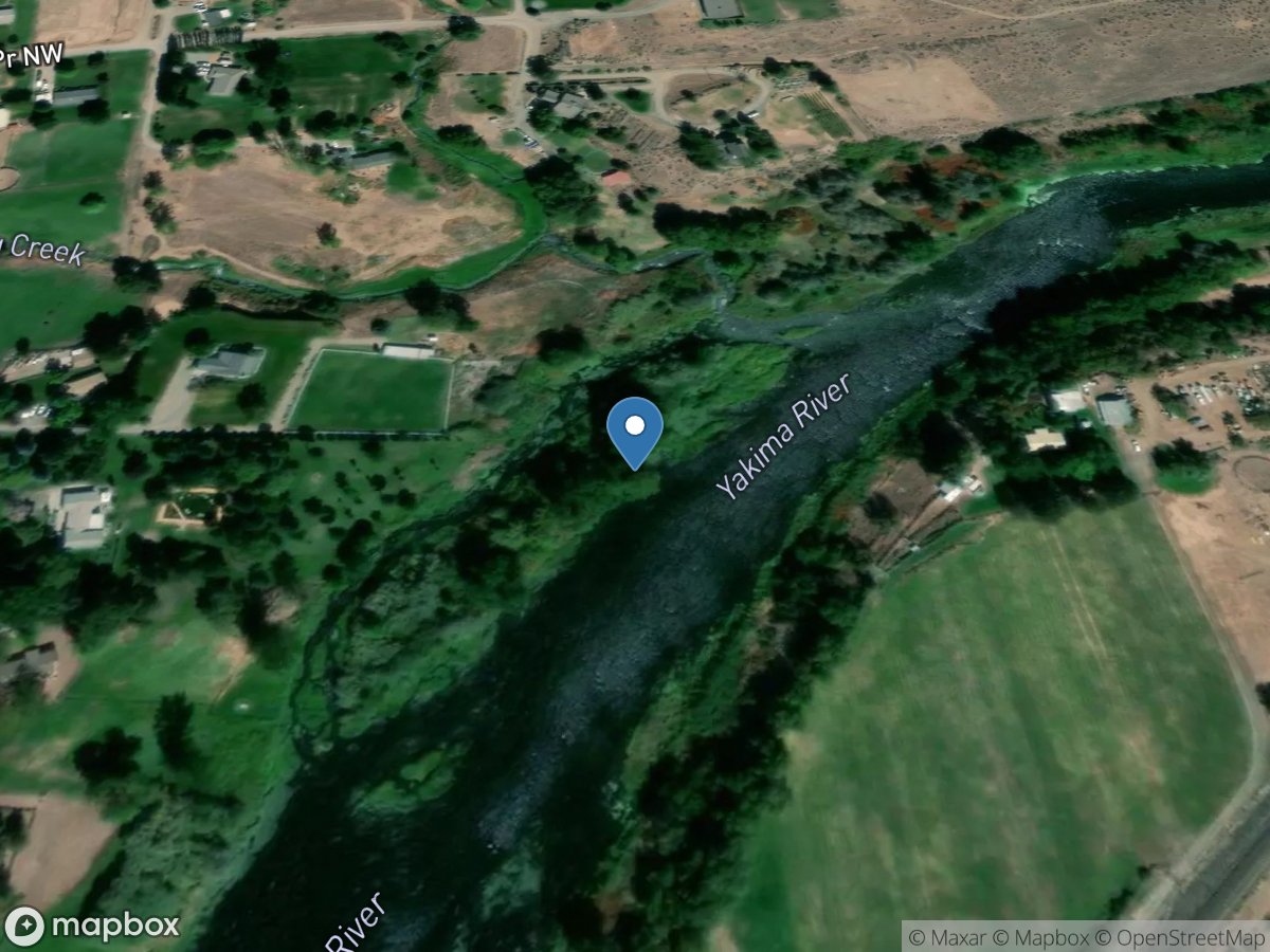 Yakima River above Snipes Creek at Whitstran, WA location
