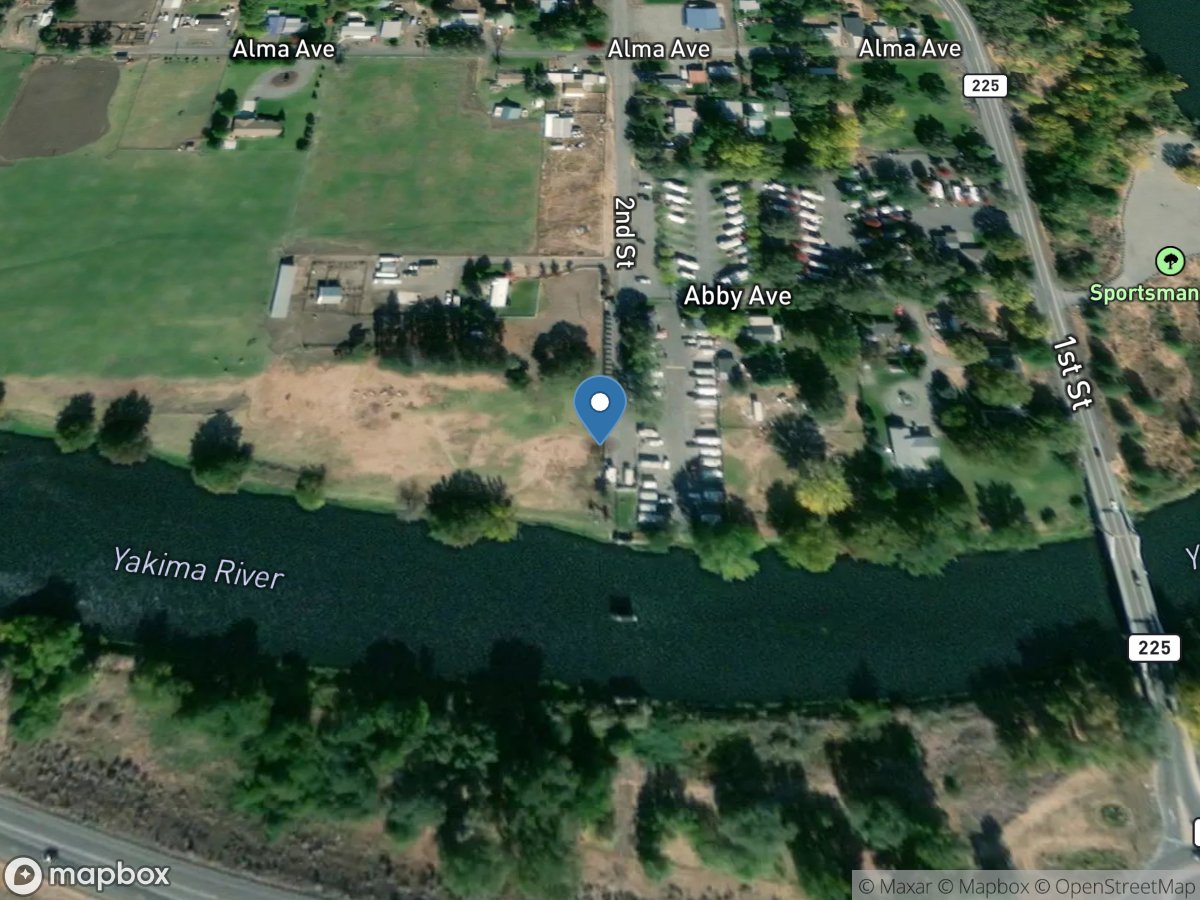 Yakima River at Kiona, WA location