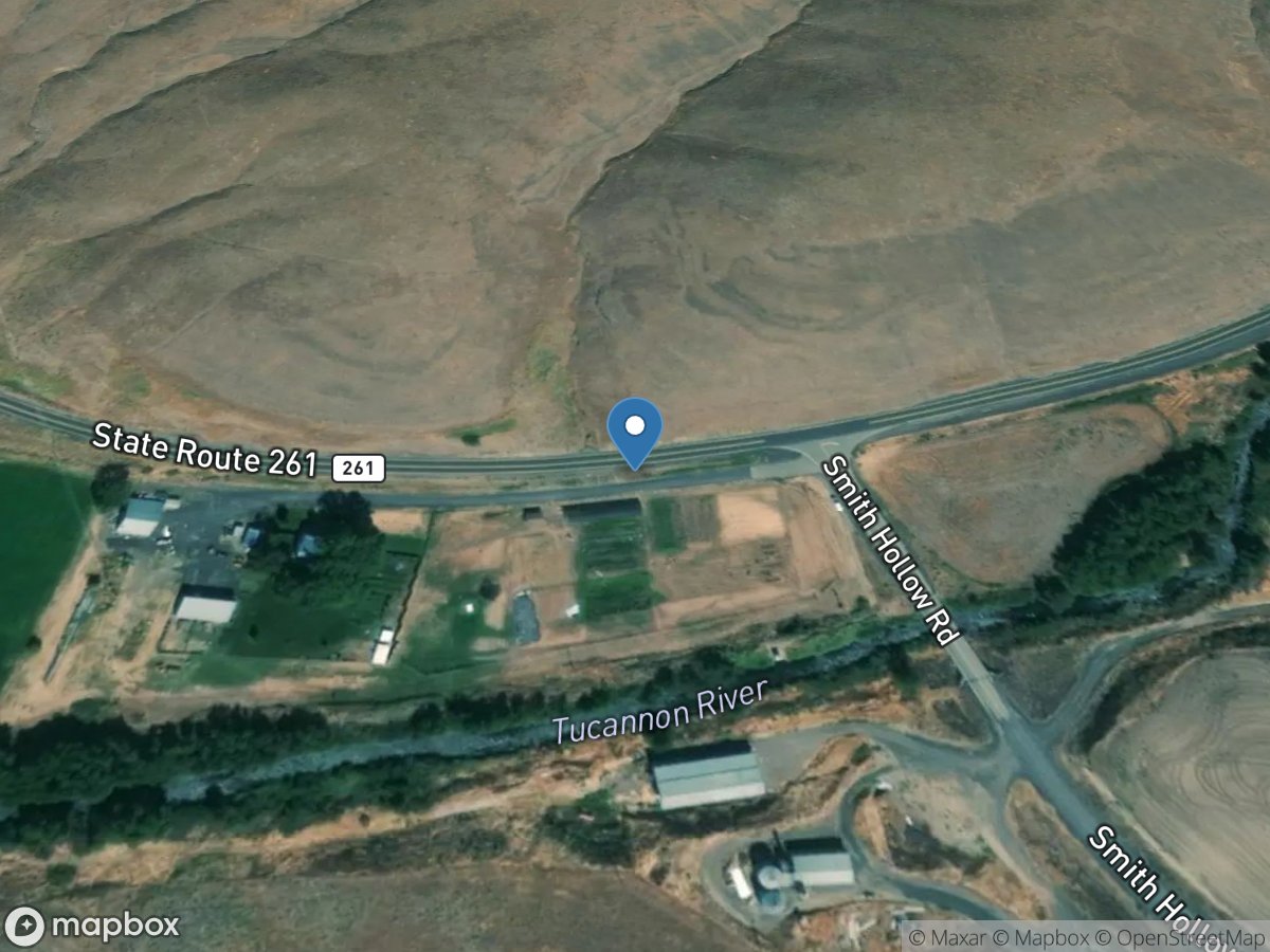 Tucannon River near Starbuck, WA location