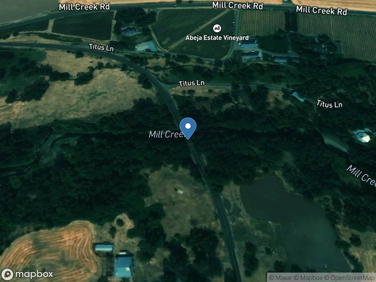 Mill Creek at Five Mile Road Branch near Walla Walla, WA location