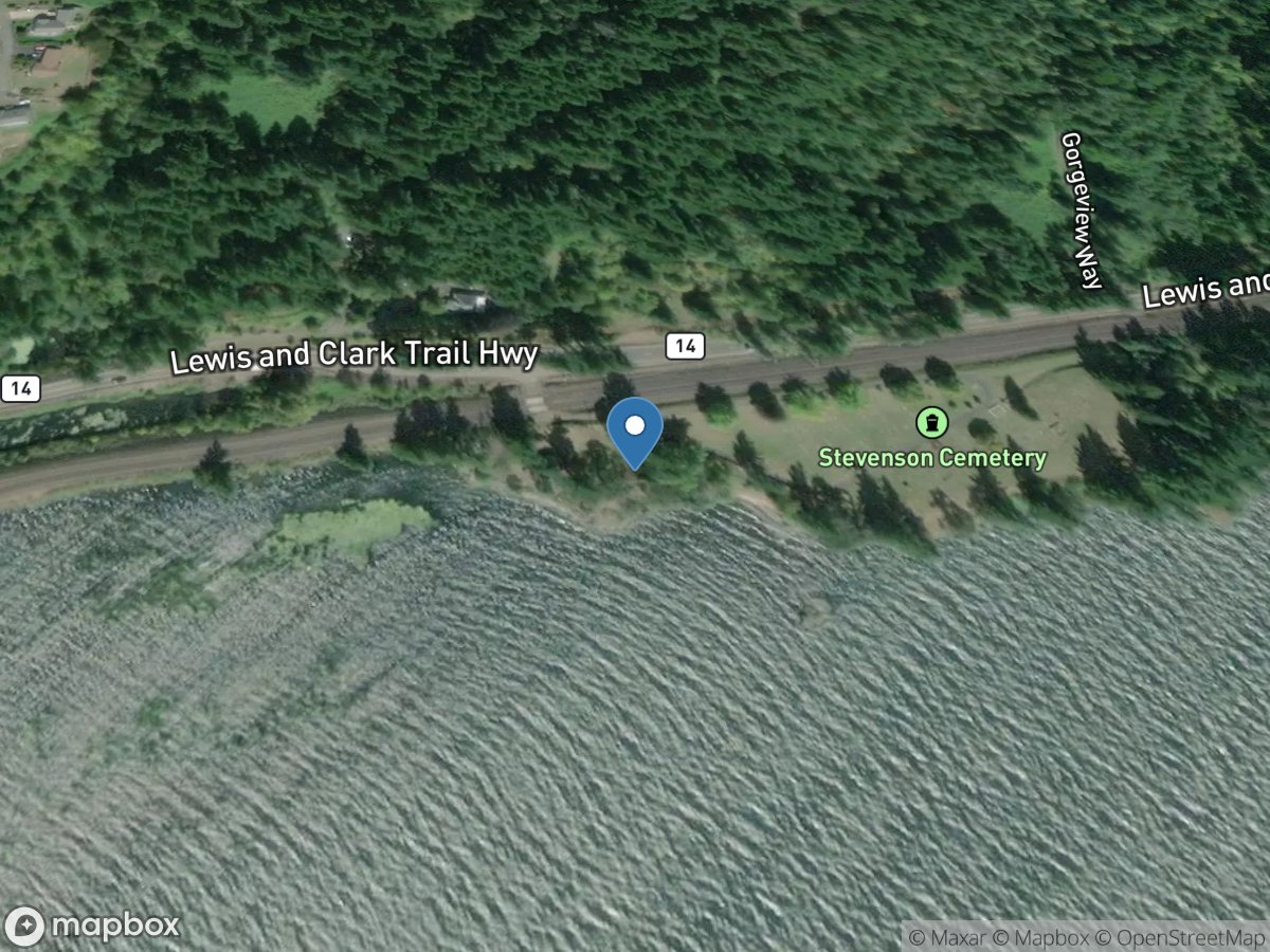 Columbia River at Stevenson, WA location