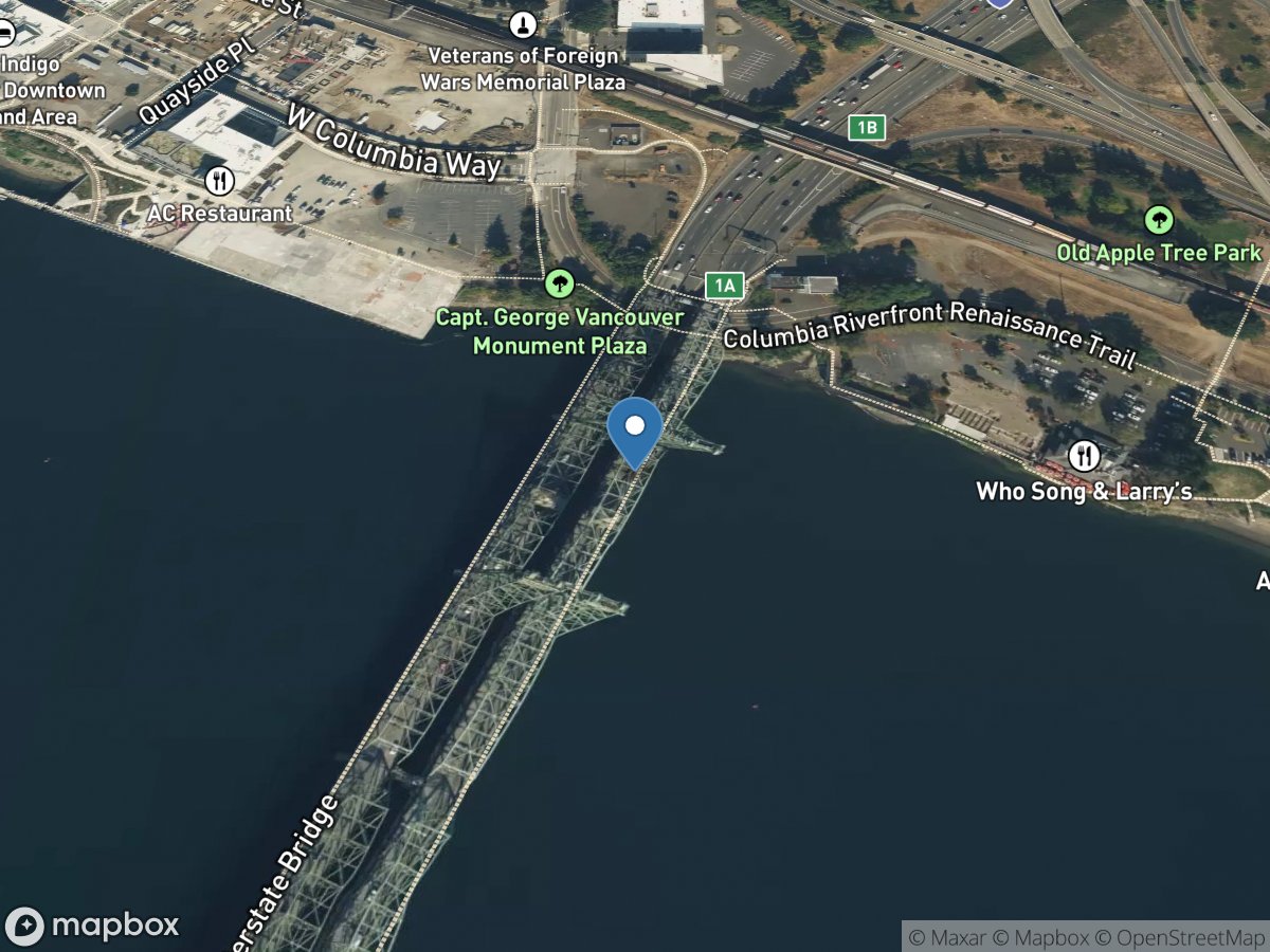 Columbia River at Vancouver, WA location