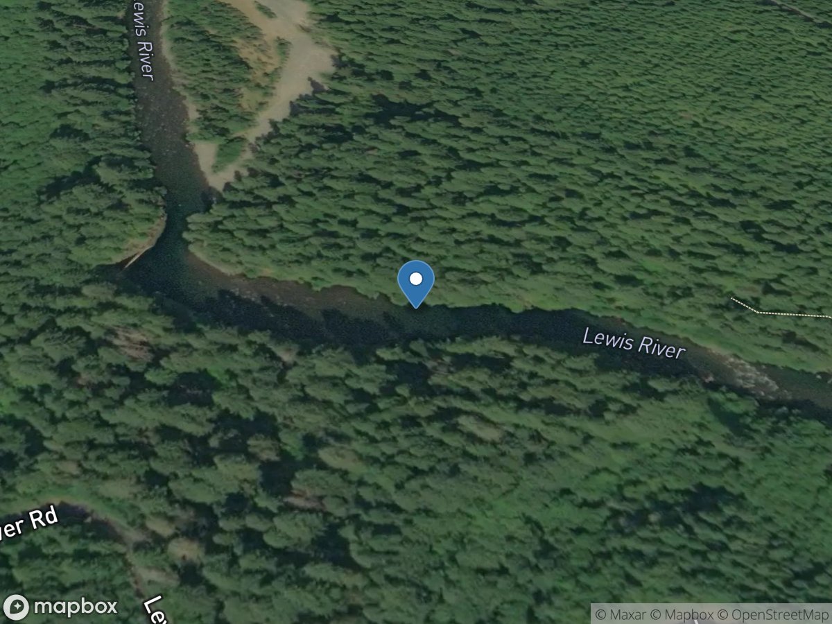 Lewis River above Muddy River near Cougar, WA location