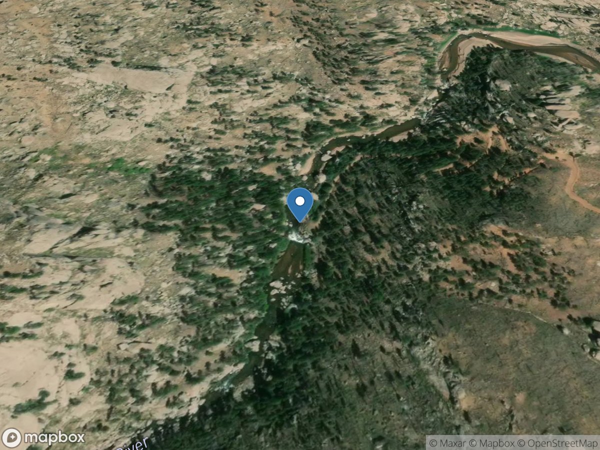 South Platte River above Cheesman Lake, Co. location