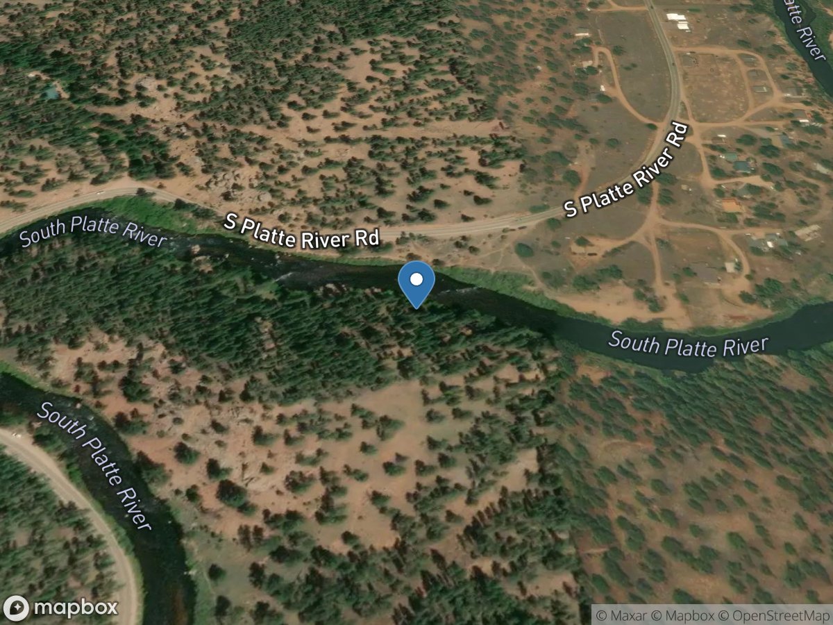South Platte River below Brush Crk near Trumbull, CO location