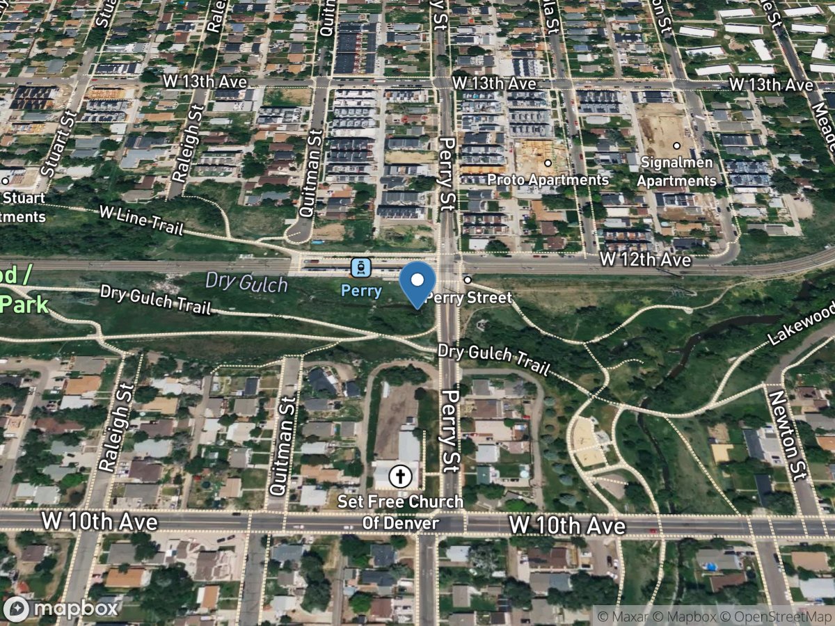 Dry Gulch at Denver, CO location