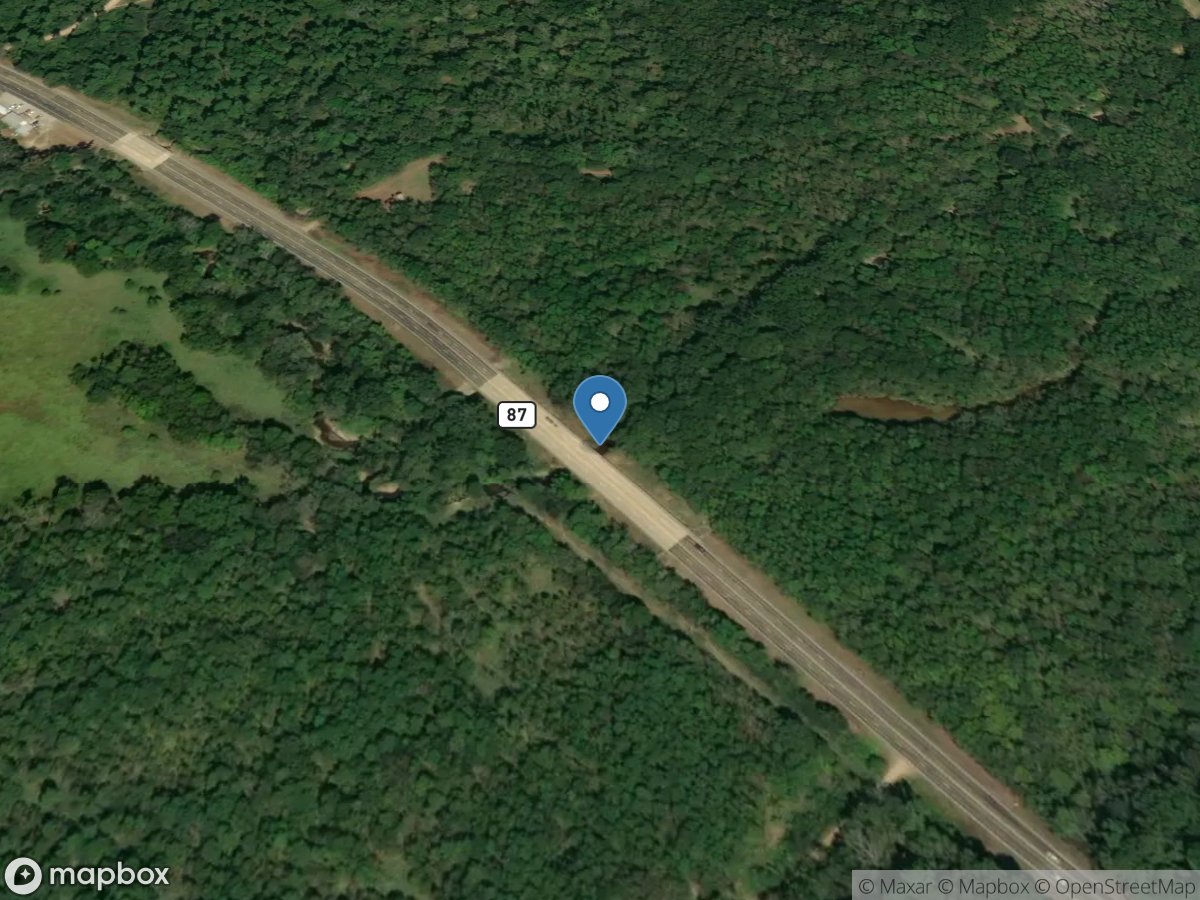 Tenaha Creek near Shelbyville, TX location