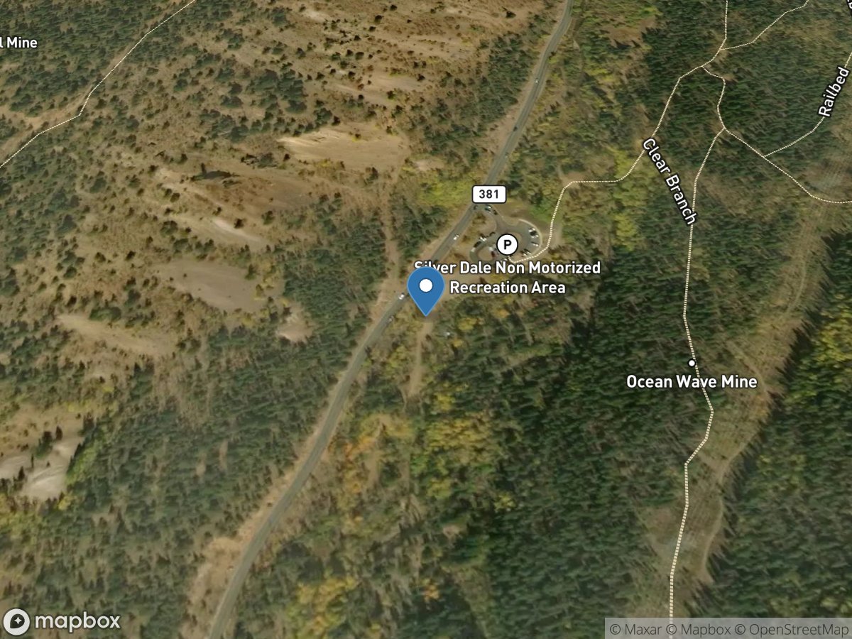 Leavenworth Creek at Mouth near Georgetown, CO location