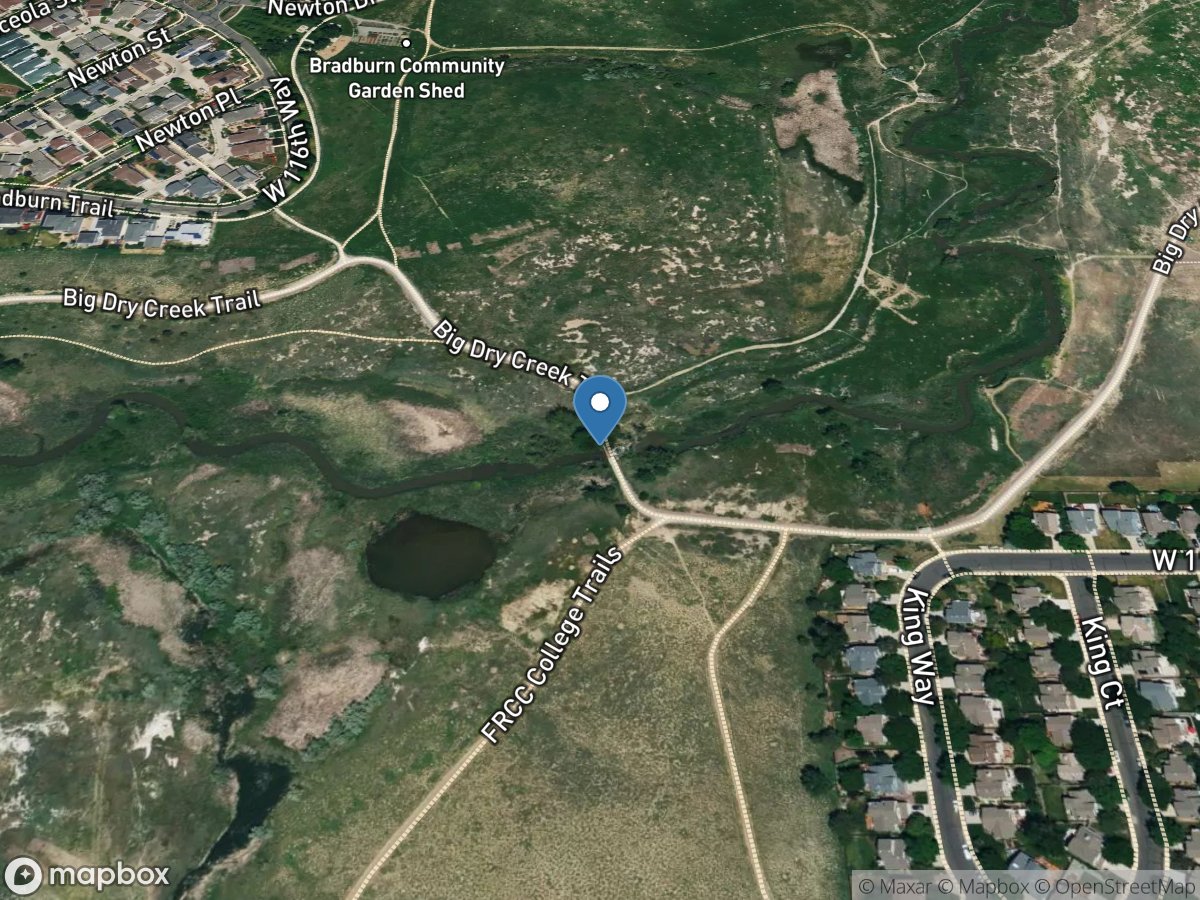 Big Dry Creek at Westminster, CO location