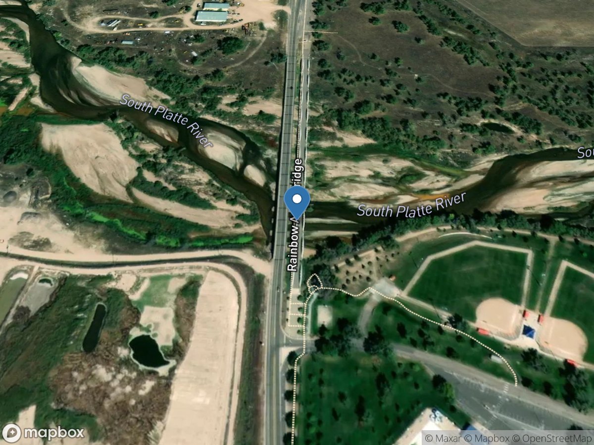 South Platte River at Fort Morgan, CO location