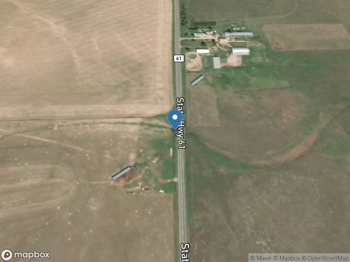 Unnamed Creek at Highway 61 near Otis, CO location