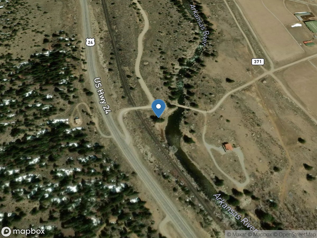 Arkansas River below Granite, CO location