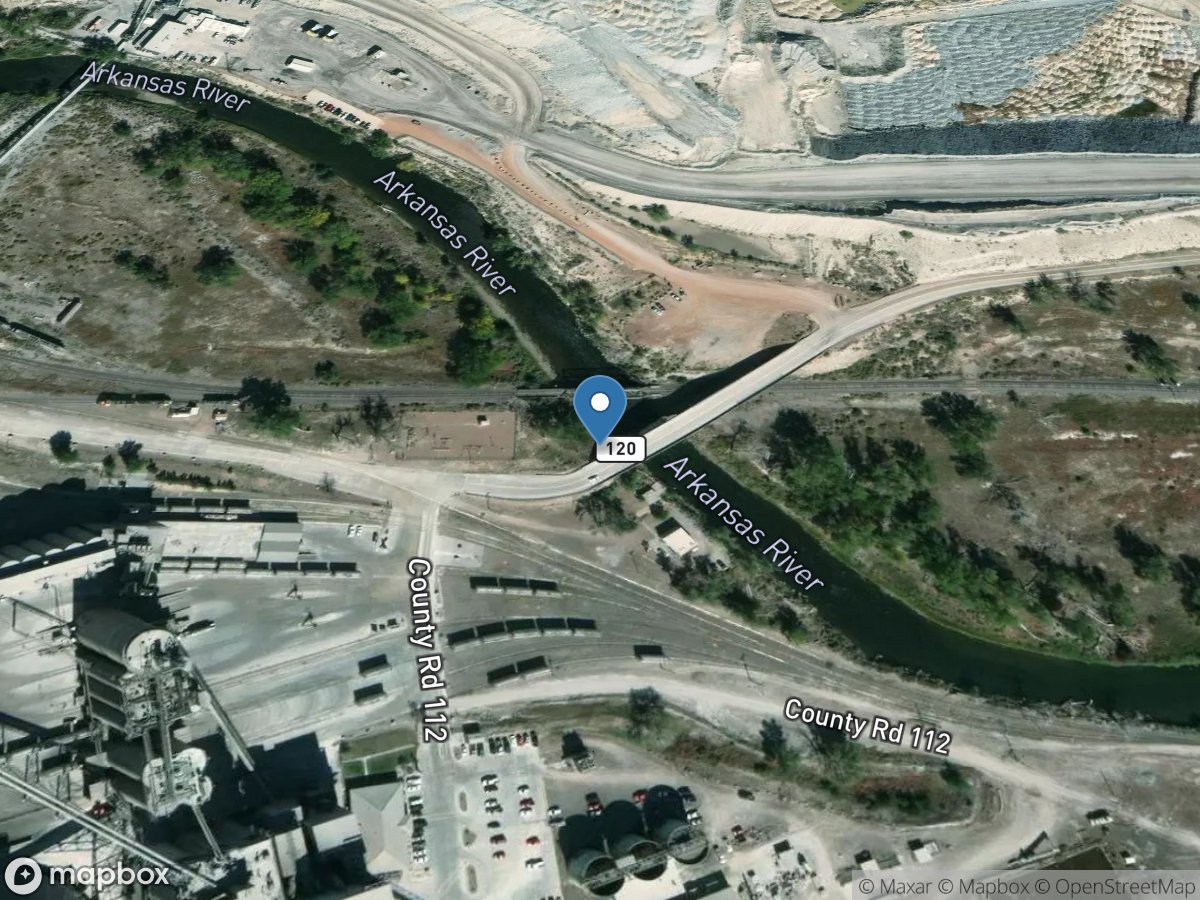 Arkansas River at Portland, Co. location