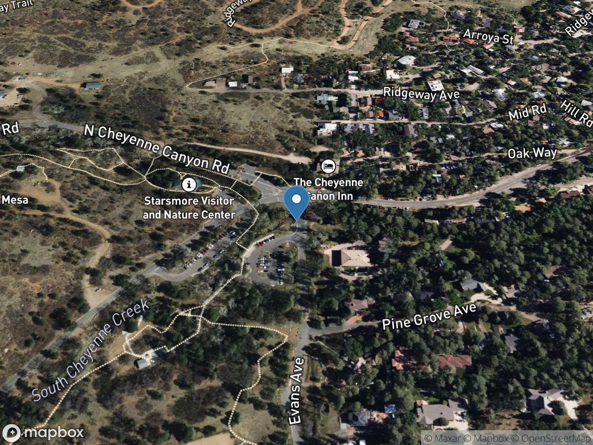 Cheyenne Creek at Evans Avenue at Colorado Springs,CO location