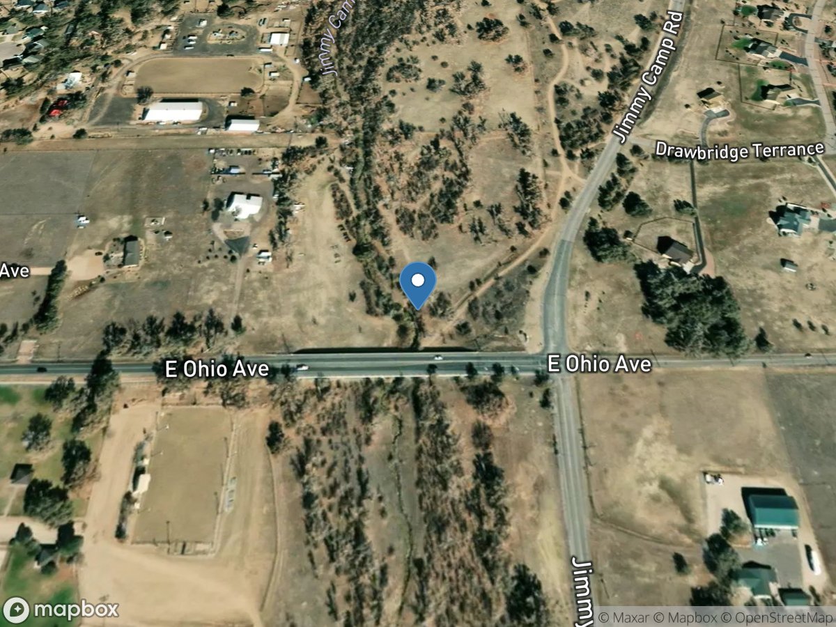 Jimmy Camp Creek at Fountain, Co. location