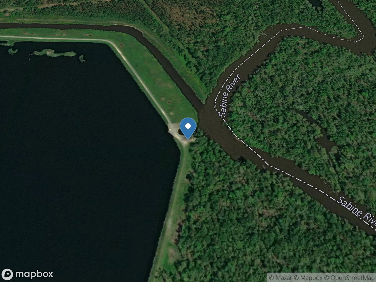 Sabine Rv at Intl Paper near Orange, TX location