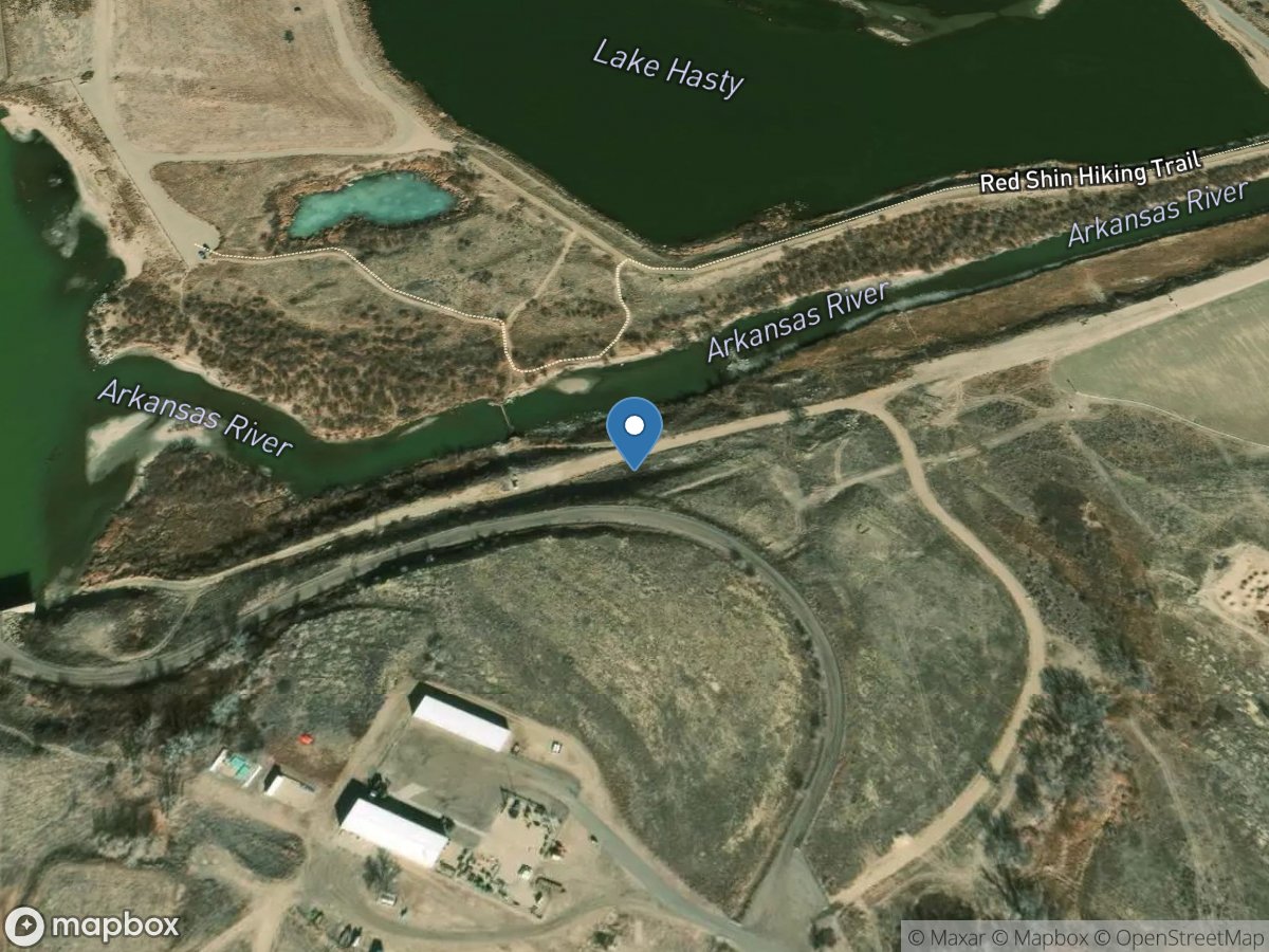 Arkansas River below John Martin Reservoir, Co. location