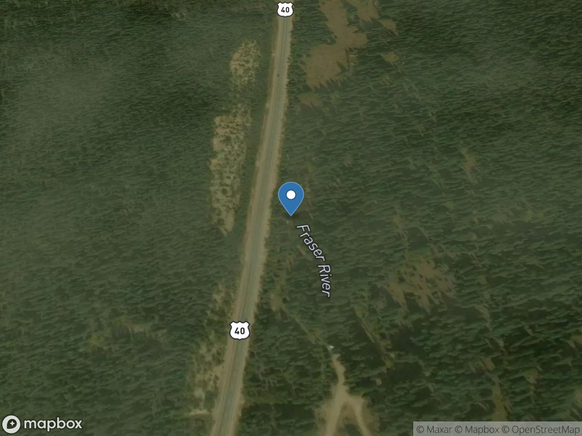 Fraser River at Upper Sta, near Winter Park, Co. location