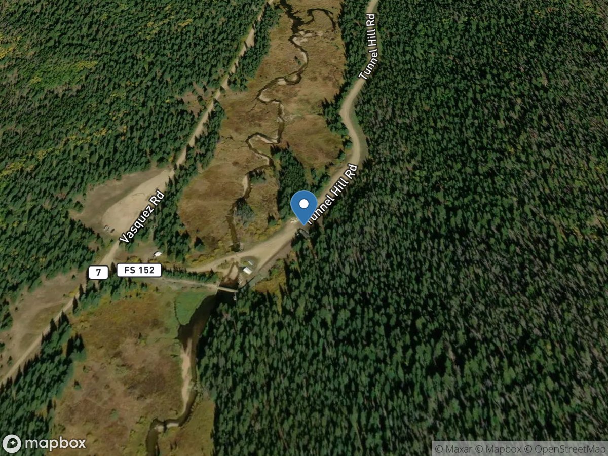 Vasquez Diversion 3 near Winter Park, CO location