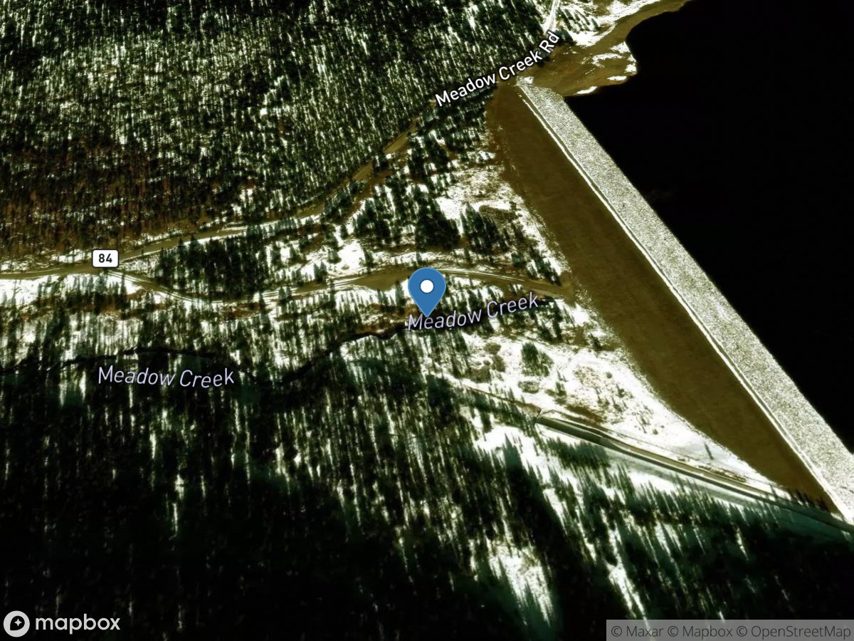 Meadow Creek below Meadow Creek Reservoir near Tabernash, CO location