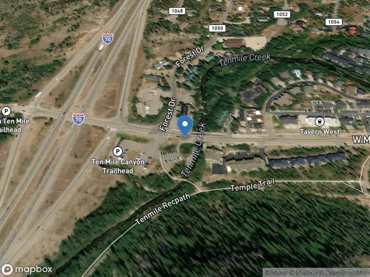 Tenmile Creek below North Tenmile C, at Frisco, Co. location