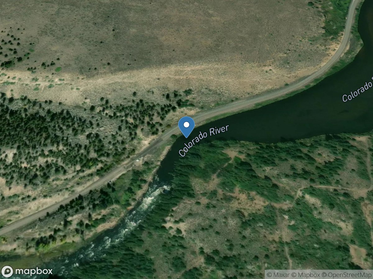Colorado River near Kremmling, CO location