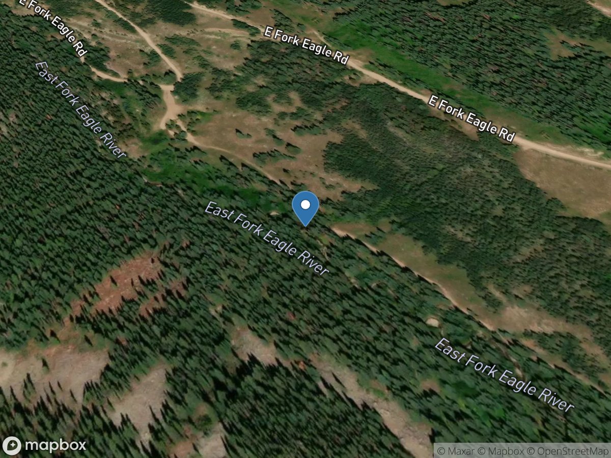 East Fork Eagle River near Climax, CO location