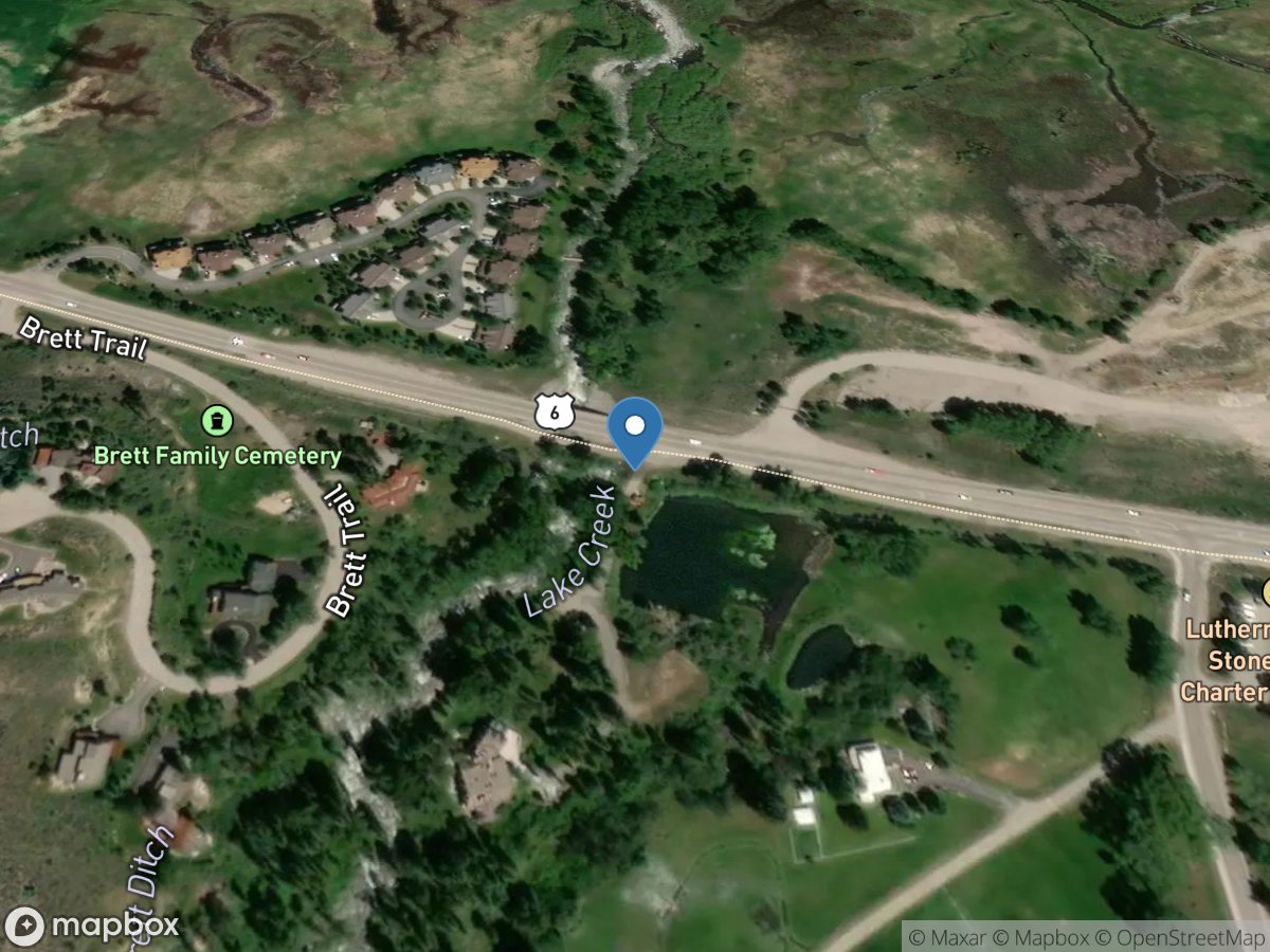 Lake Creek near Edwards, CO location