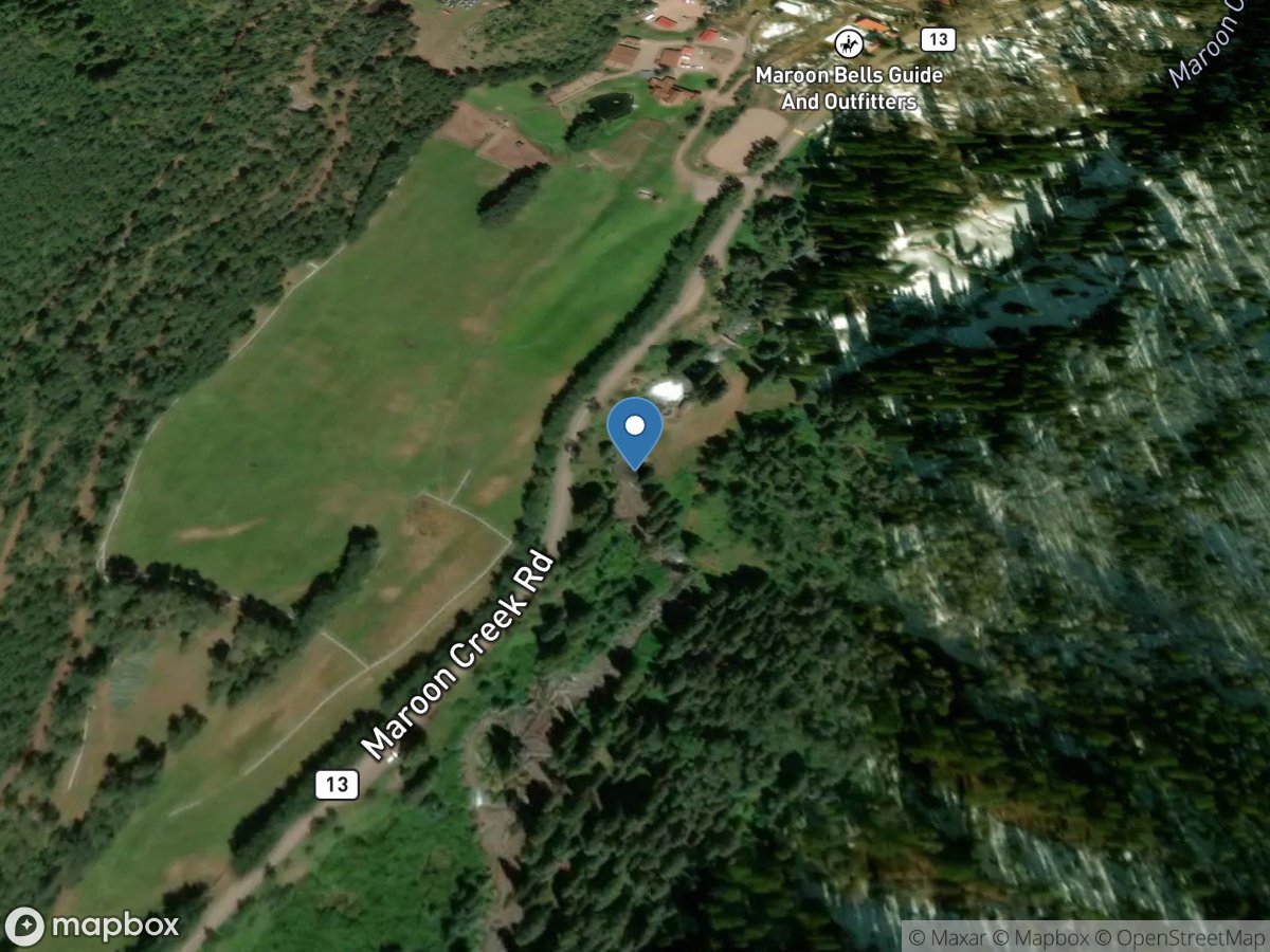 Maroon Creek near Aspen, Co. location