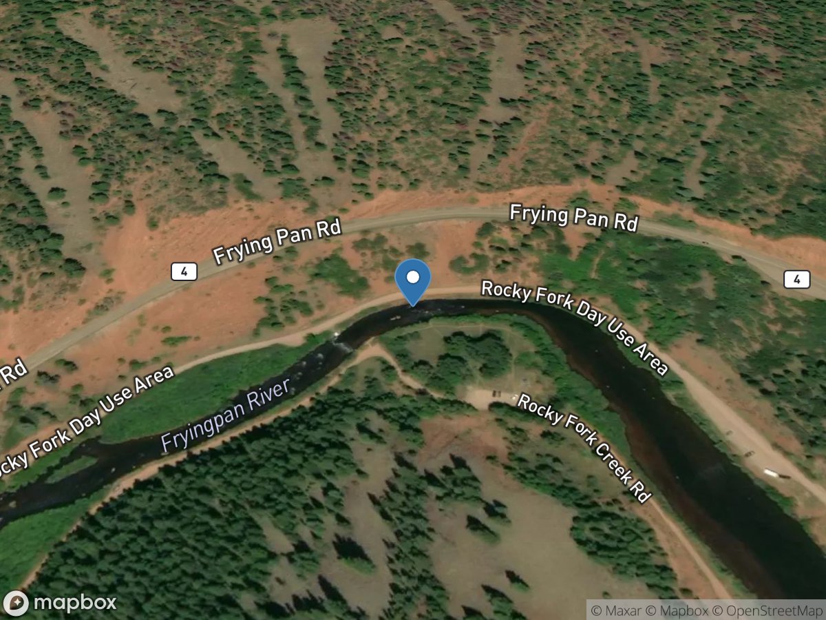 Fryingpan River near Ruedi, Co. location