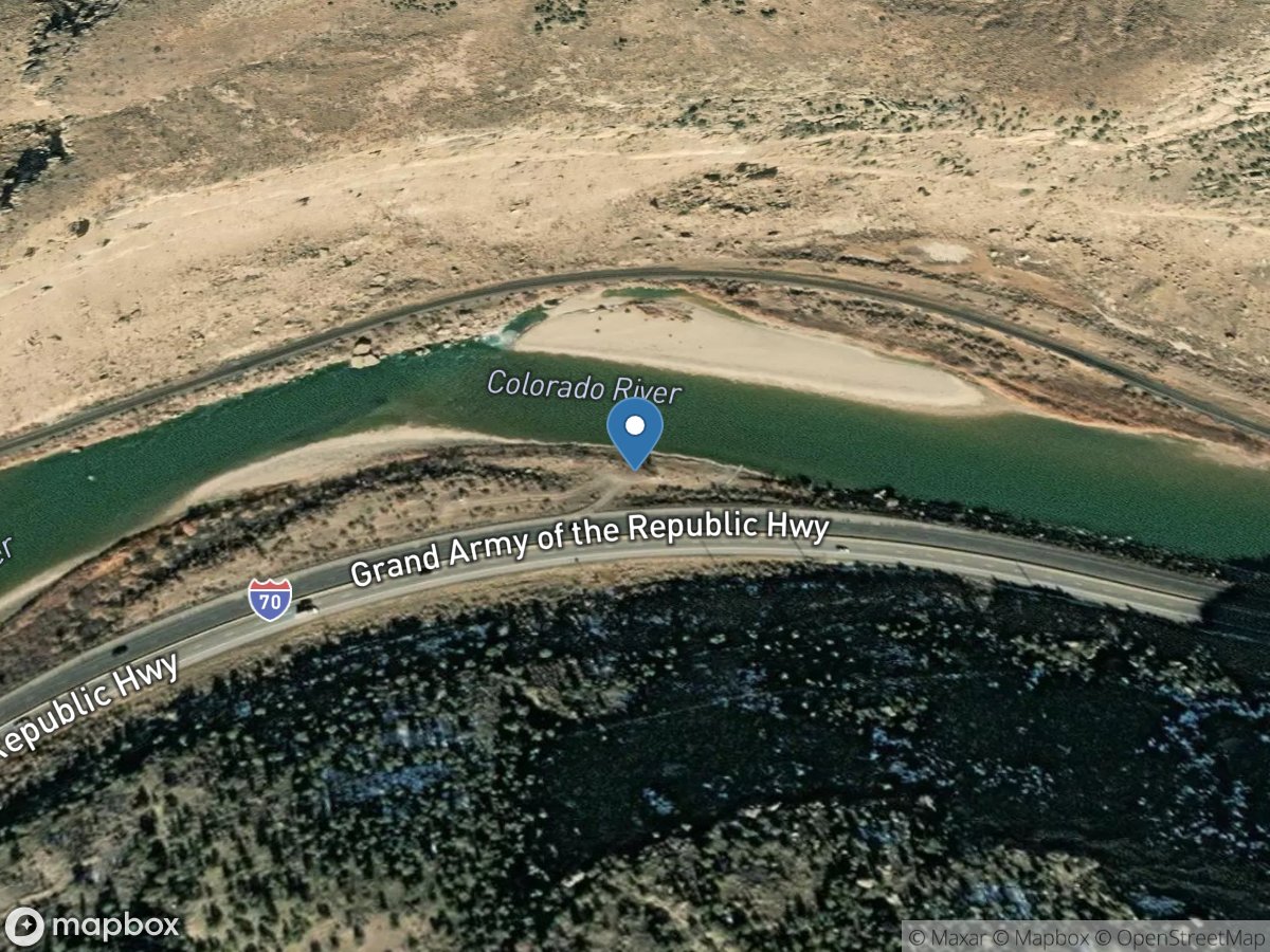 Colorado River near Cameo, Co. location
